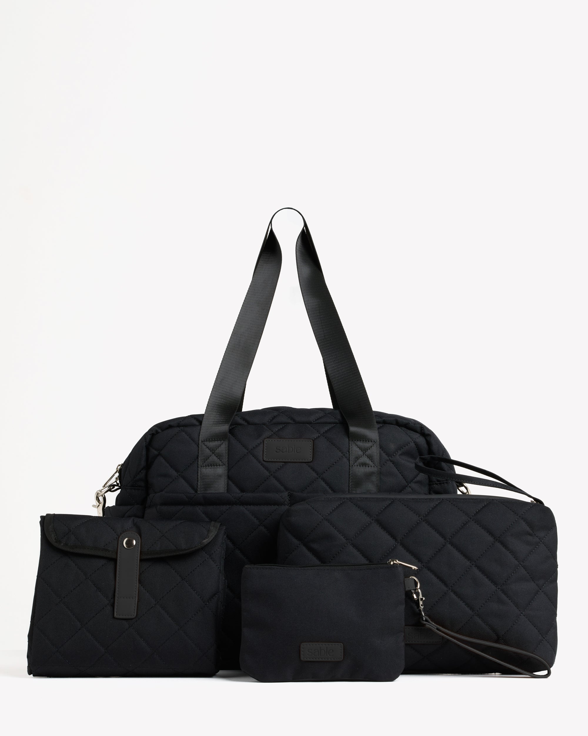 Ultimate Nappy Bag Bundle - Black