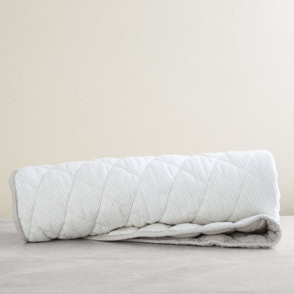 Natural Striped Baby Play Mat